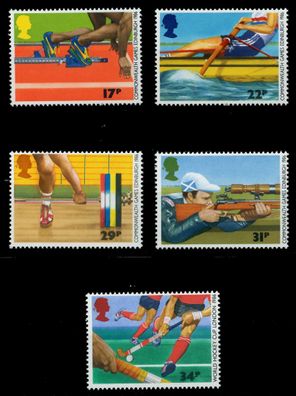 Grossbritannien 1986 Nr 1076-1080 postfrisch X7C1F1A