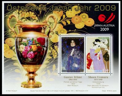 Österreich BLOCK Kleinbogen Block 55 postfrisch SD1198A