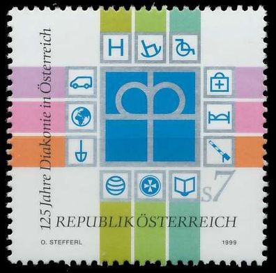 Österreich 1999 Nr 2284 postfrisch SD19E72