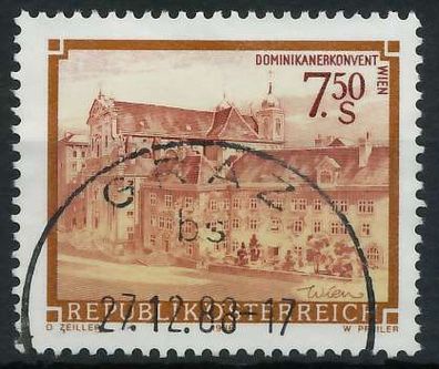 Österreich DS STIFTE Klöster Nr 1863 gestempelt X23F316