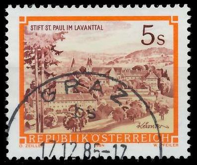 Österreich DS STIFTE Klöster Nr 1827 gestempelt X23F35A