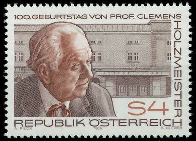 Österreich 1986 Nr 1843 postfrisch X23F3EA