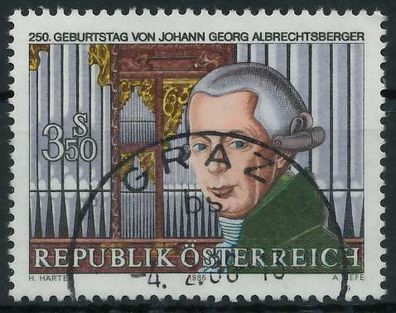 Österreich 1986 Nr 1839 gestempelt X23F452