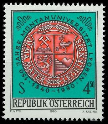 Österreich 1990 Nr 2007 postfrisch X245F9E