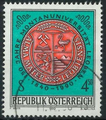 Österreich 1990 Nr 2007 gestempelt X245FC6