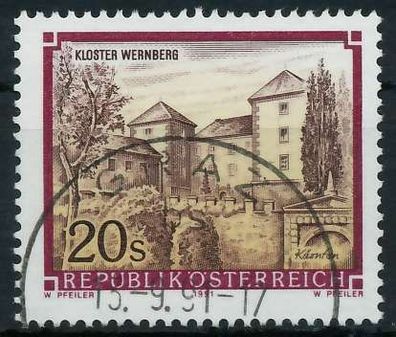 Österreich DS STIFTE Klöster Nr 2025 gestempelt X245FEA
