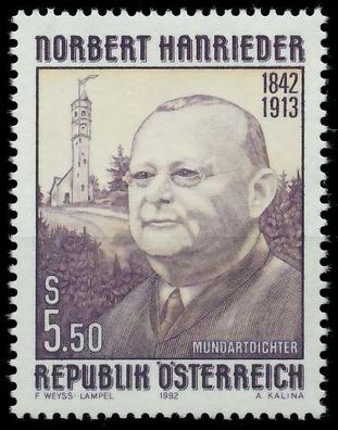 Österreich 1992 Nr 2061 postfrisch X24612A
