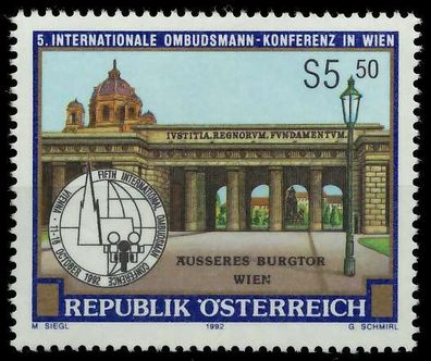 Österreich 1992 Nr 2076 postfrisch X246192