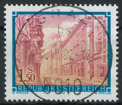 Österreich DS STIFTE Klöster Nr 2080 zentrisch gestempelt X2461C6