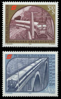 Österreich 1984 Nr 1785-1786 postfrisch SD2AC2E