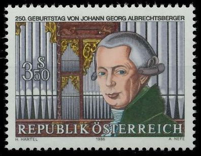 Österreich 1986 Nr 1839 postfrisch SD3051A