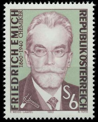 Österreich 1990 Nr 1981 postfrisch SD3097E