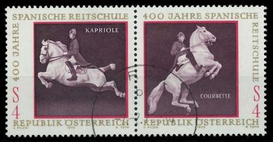 Österreich 1972 Block 2 WZd3 gestempelt WAAGR PAAR X24F4B2