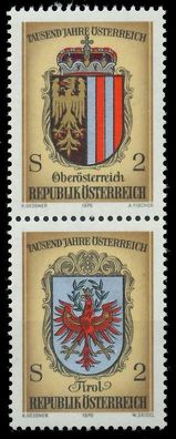 Österreich 1976 Nr 1522 30 SZdb postfrisch SENKR PAAR X255B12