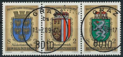 Österreich 1976 Nr 1522 30 WZdg zentrisch gestempelt 3ER STR X255B6E