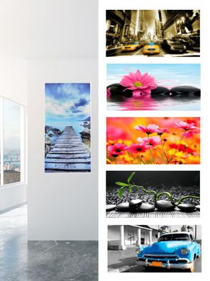 Wandbild 60x30cm Lackbild Leinwand Kunstdruck Poster Wanddeko Bilder Panorama