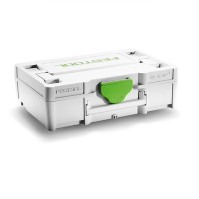 Festool Systainer³ SYS3 XXS 33 GREY grau Micro koppelbar 66 x 105 x 31 mm 205398