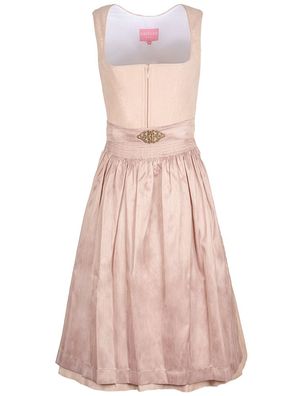 Dirndl Evi 70cm Länge beige - Größe: 46