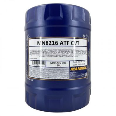 Mannol ATF CVT Getriebeöl 10 Liter