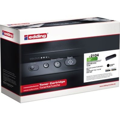 edding Toner 18-2104 wie HP CF210X schwa ca. 2.400 Seiten schwarz