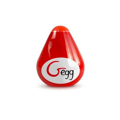 GVIBE Textured AND Reusable EGG - RED