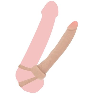 Dong Double Trouble Silikon