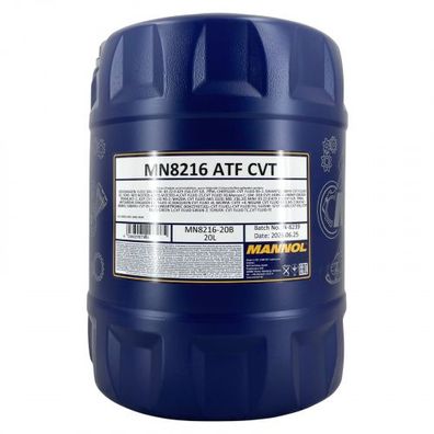 Mannol ATF CVT Getriebeöl 20 Liter