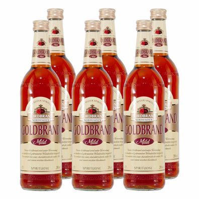 Nordbrand Goldbrand -mild- (6 x 0,7L)