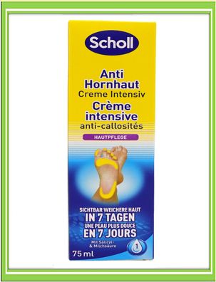 Scholl Anti Hornhaut Intensiv Fußcreme 75ml