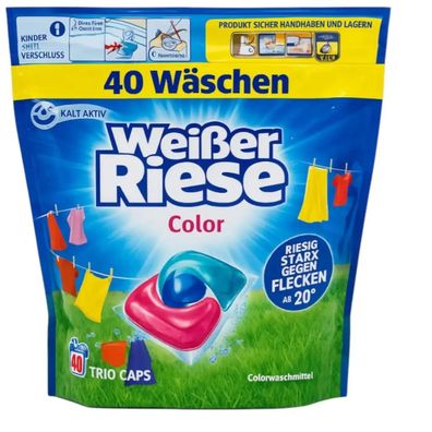 WEIßER RIESE Color Trio Caps 40WL 480g