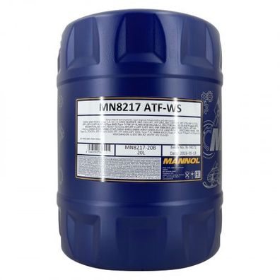Mannol ATF WS Getriebeöl 20 Liter