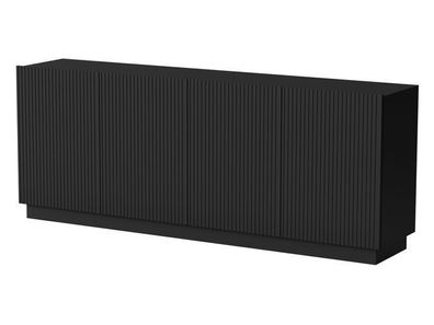 Sideboard Liverti 200 - C Kommode 200 x 78 x 42 cm schwarz MDF