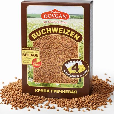 Dovgan Buchweizen im Kochbeutel, 400 g