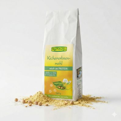 Rapunzel Bio Kichererbsenmehl geröstet - 500g