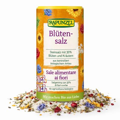 Rapunzel Blüten Kräutersalz "Flower Power" - 90g
