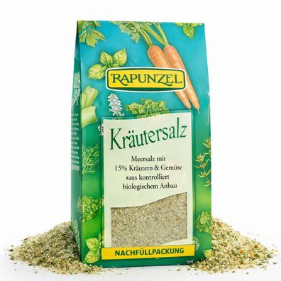 Rapunzel Bio Kräutersalz mit 15% Kräutern und Gemüse 500g