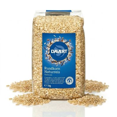 Davert Bio Natur Rundkorn Reis - 1kg