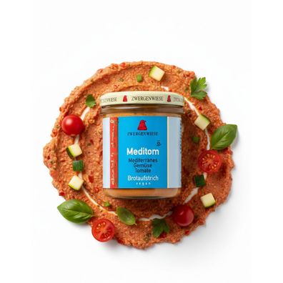 Zwergenwiese Bio Brotaufstrich streich´s drauf Meditom - 135g - 135.0g