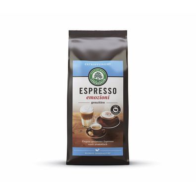 Lebensbaum Bio Solea Espresso gemahlen entkoffeiniert - 250.0g