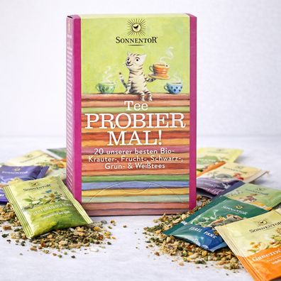 Sonnentor Bio Tee - Probier Mal! Aufgussbeutel, ab 34,4g