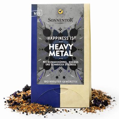Sonnentor Bio Happiness is Heavy Metal Tee - 27.0g