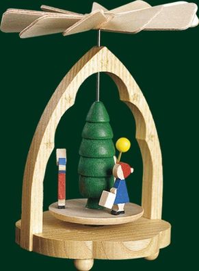 Wärmespiel Laternenkinder Höhe= 11cm NEU Wärme Heizung Ofen Pyramide Holzpyramide
