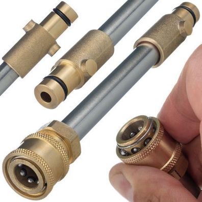Rosfix Adapter Lanze 1/4 Zoll QRC – Ersatz für Nilfisk Gerni | 2000 PSI