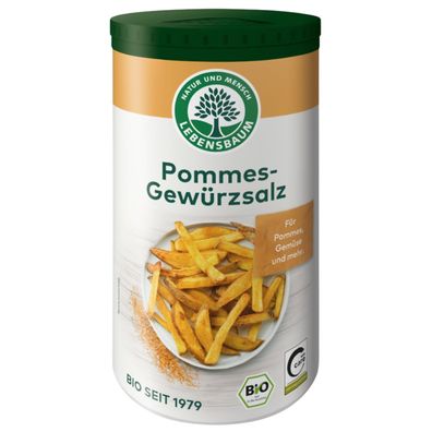 Lebensbaum Bio Pommes Gewürzsalz - 200g Streudose