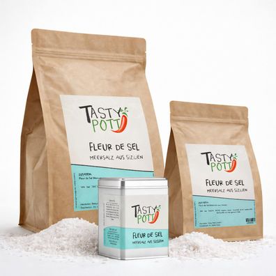 Tasty Pott Fleur de Sel Meersalz- im Beutel