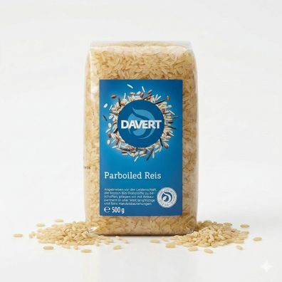 Davert Bio Parboiled Reis Langkorn - 2000.0g