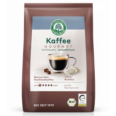 Lebensbaum Bio Kaffee Gourmet, entkoffeiniert 126g