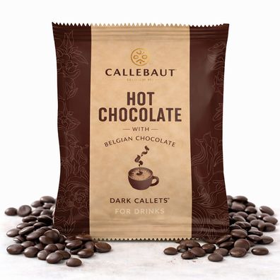 Callebaut Hot Chocolate Dark Callets (25x35g) - 875g