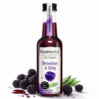 Fruchtwerker Brombeer & Essig - 250.0ml