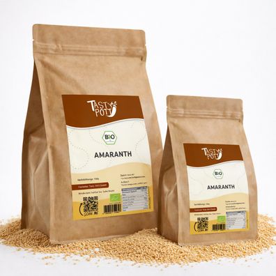 Tasty Pott Bio Amaranth Vollkorn - 1kg Beutel - 1000.0g